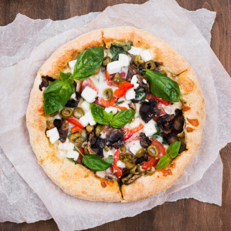 Vegetarisk pizza