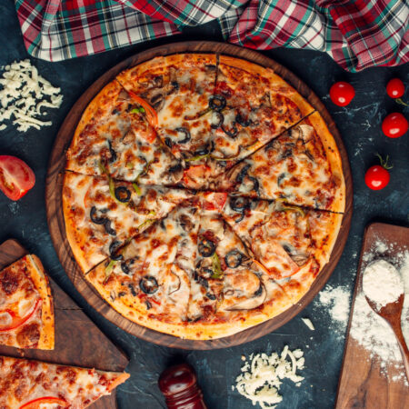 kyckling pizza