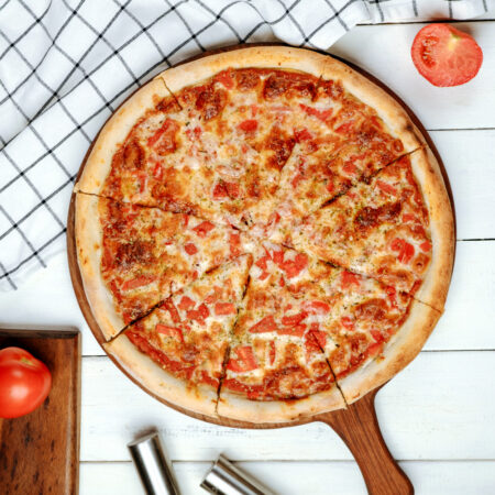 Margherita pizza