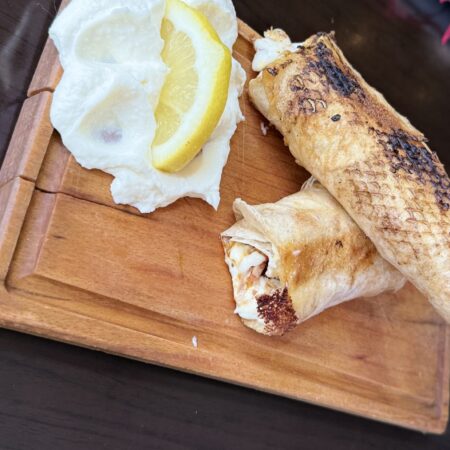 Shawarma kyckling rulle