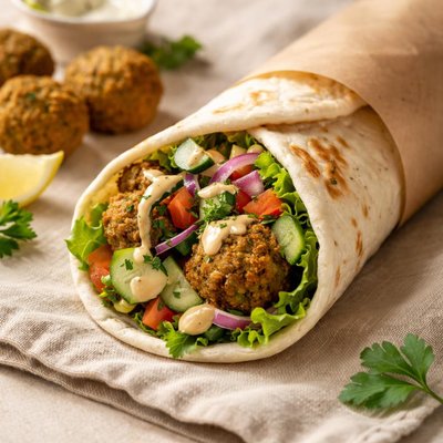 Falafel rulle
